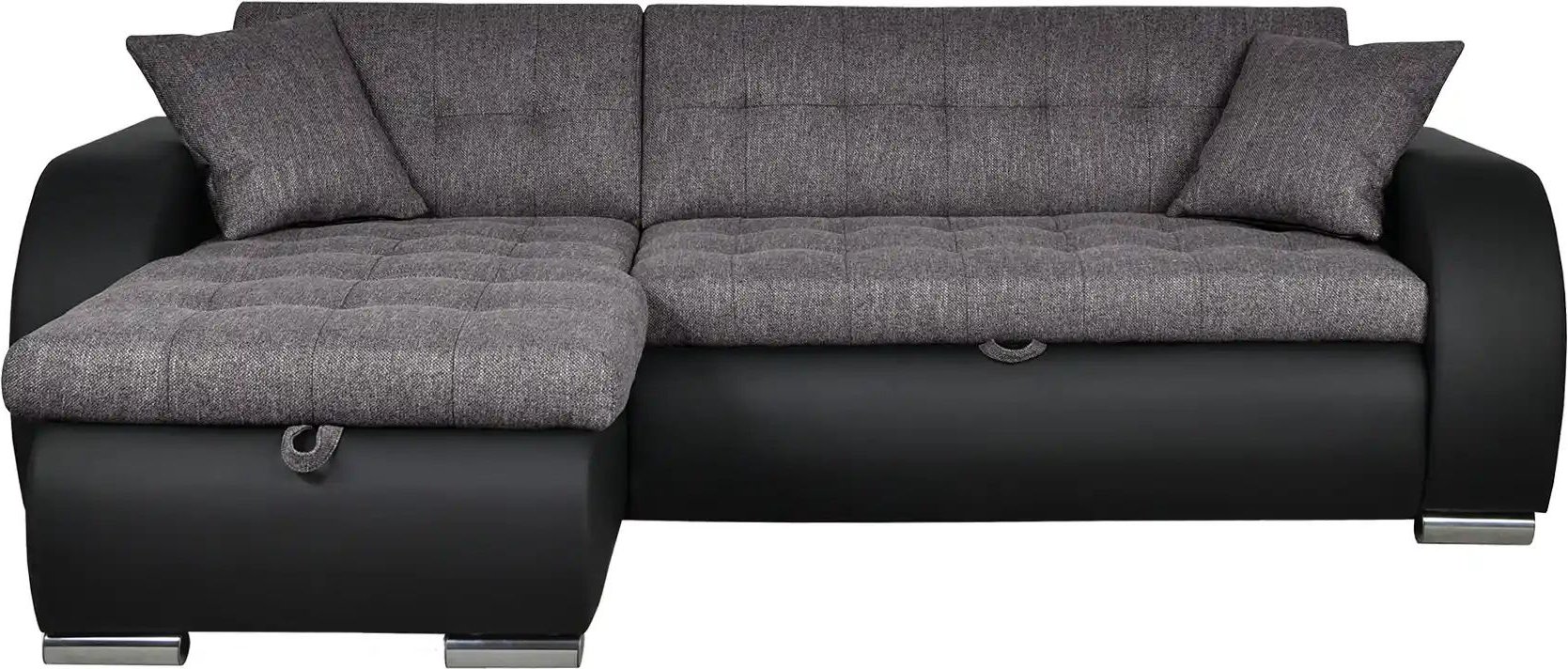 Thumbnail - Ecksofa Aries ¦ grau ¦ Maße (cm): B: 242 H: 80 T: 161.0 Polstermöbel > Sofas > Ecksofas - Höffner
