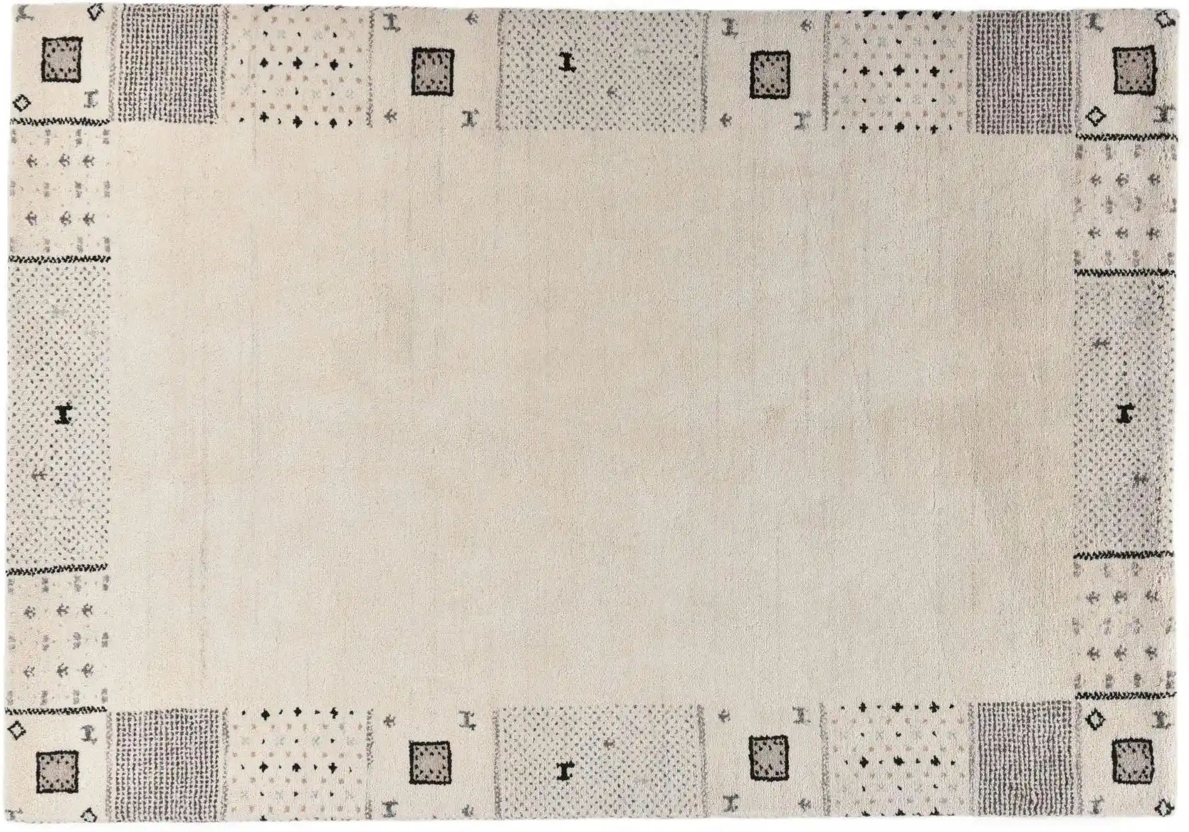 THEKO Wollteppich Denver ¦ beige ¦ Wolle ¦ Maße (cm): B: 250 H: 2 Teppiche > Naturteppiche - Höffner