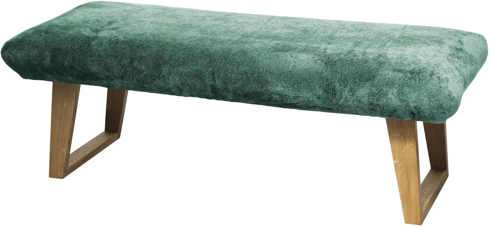 Woodford Polsterbank ohne Rücken Colette ¦ grün ¦ Maße (cm): B: 160 H: 50 T: 50.0 Bänke > Einzelbänke - Höffner