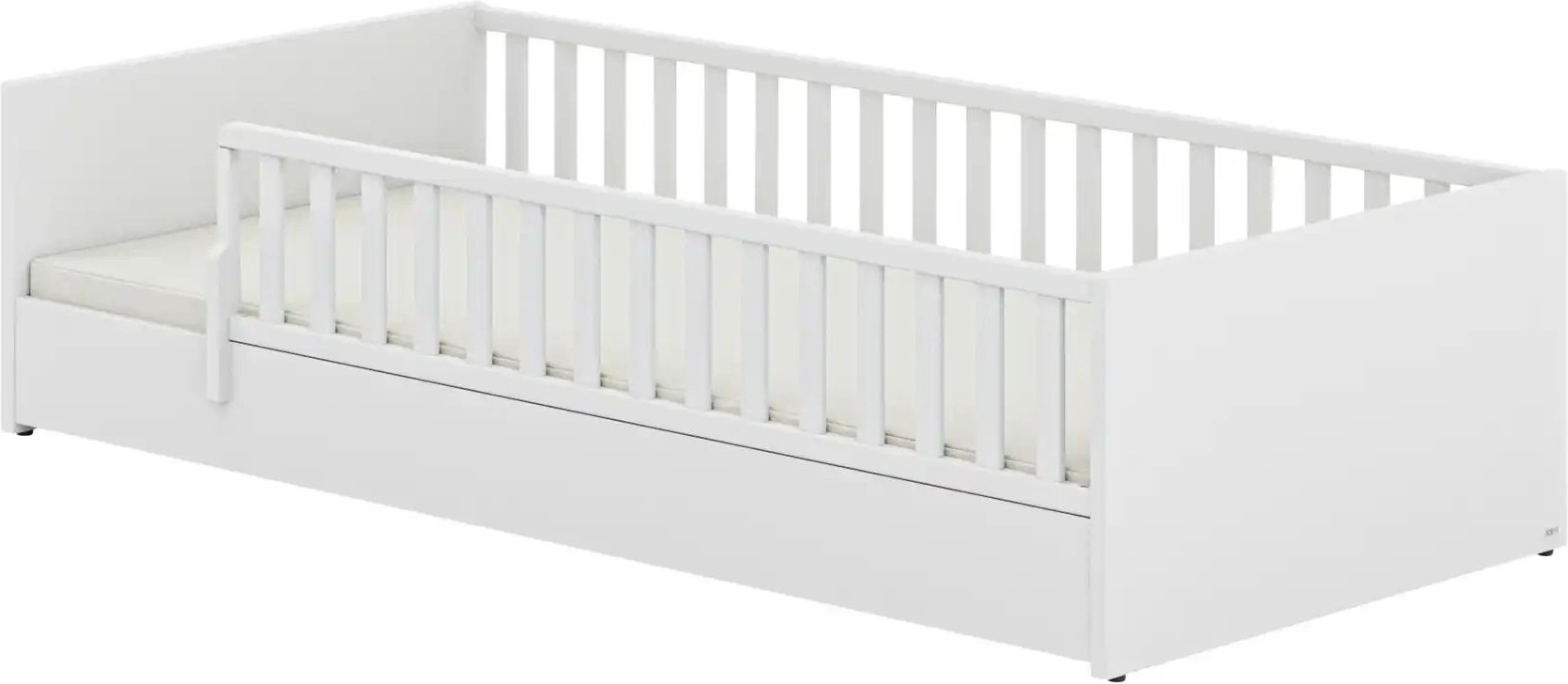 PAIDI Kinderbett Little Flo ¦ weiß ¦ Maße (cm): B: 97,6 H: 50,6 Betten > Bettgestelle - Höffner