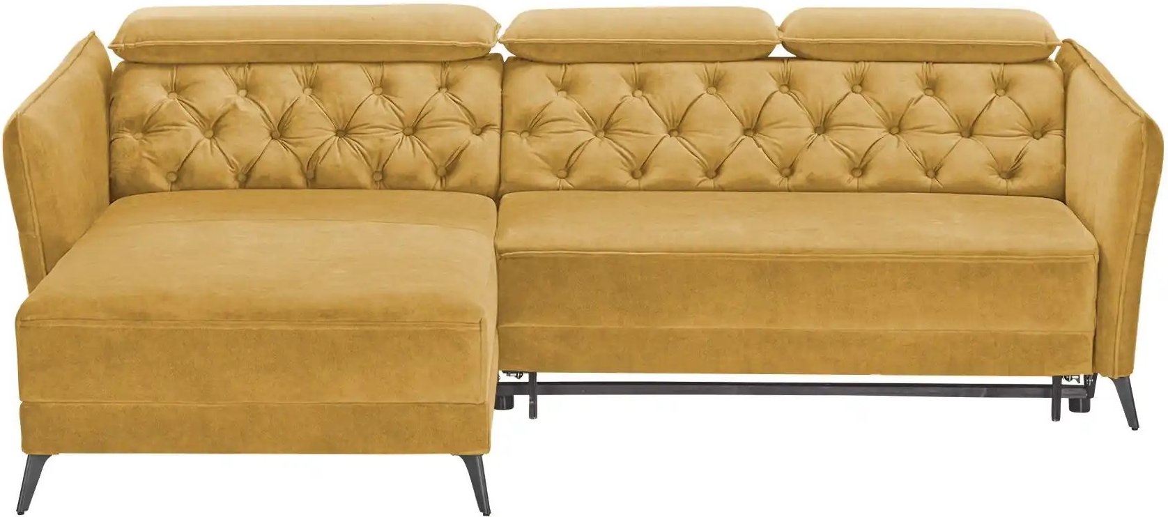 Thumbnail - smart Ecksofa Kavita ¦ gelb ¦ Maße (cm): B: 254 H: 85 T: 199.0 Polstermöbel > Sofas > Ecksofas - Höffner