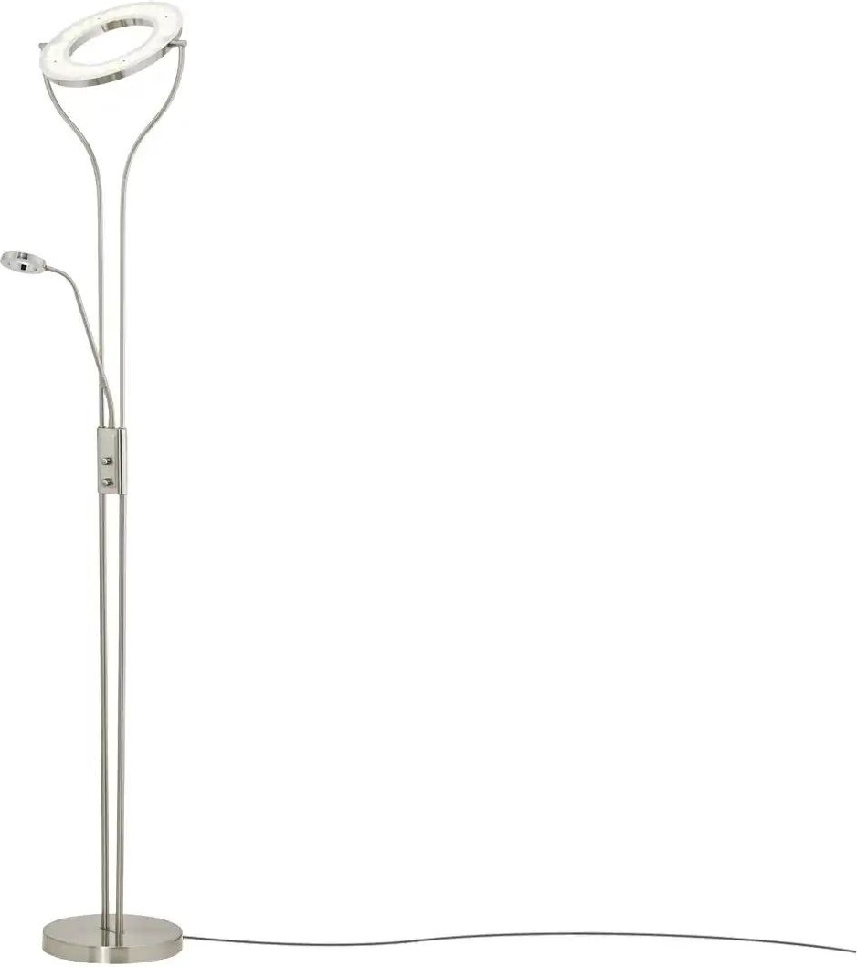 Thumbnail - Meisterleuchten LED-Deckenfluter 2-flammig Chrom ¦ silber ¦ Maße (cm): B: 35,5 H: 178 T: 29.0 Lampen & Leuchten > Ste...