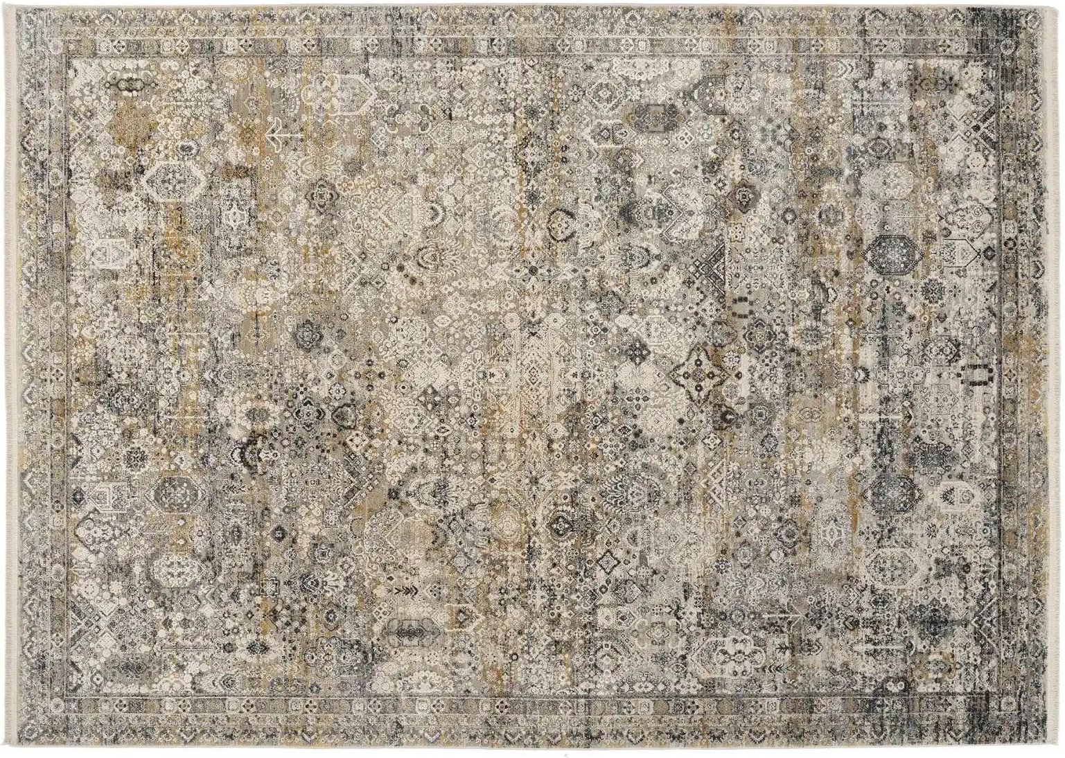 Teppich ¦ grau ¦ Viskose ¦ Maße (cm): B: 80 H: 0,8 Teppiche > Wohnteppiche - Höffner