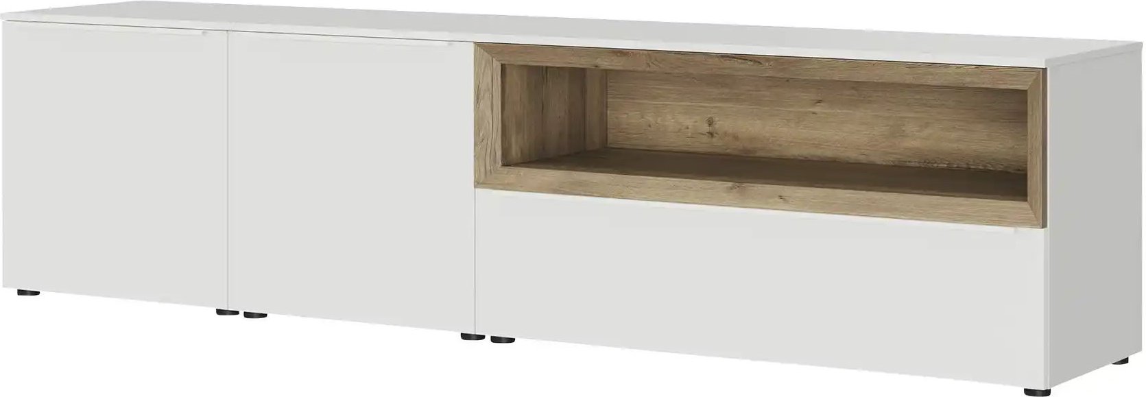 Thumbnail - Content Lowboard Case ¦ weiß ¦ Maße (cm): B: 241 H: 62 T: 49.0 Kommoden & Sideboards > Lowboards - Höffner