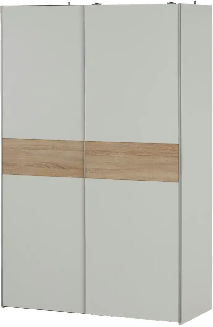 Schwebetürenschrank 2-türig Luton ¦ weiß ¦ Maße (cm): B: 125 H: 195,5 T: 59.0 Schränke > Kleiderschränke > Schwebetüre...