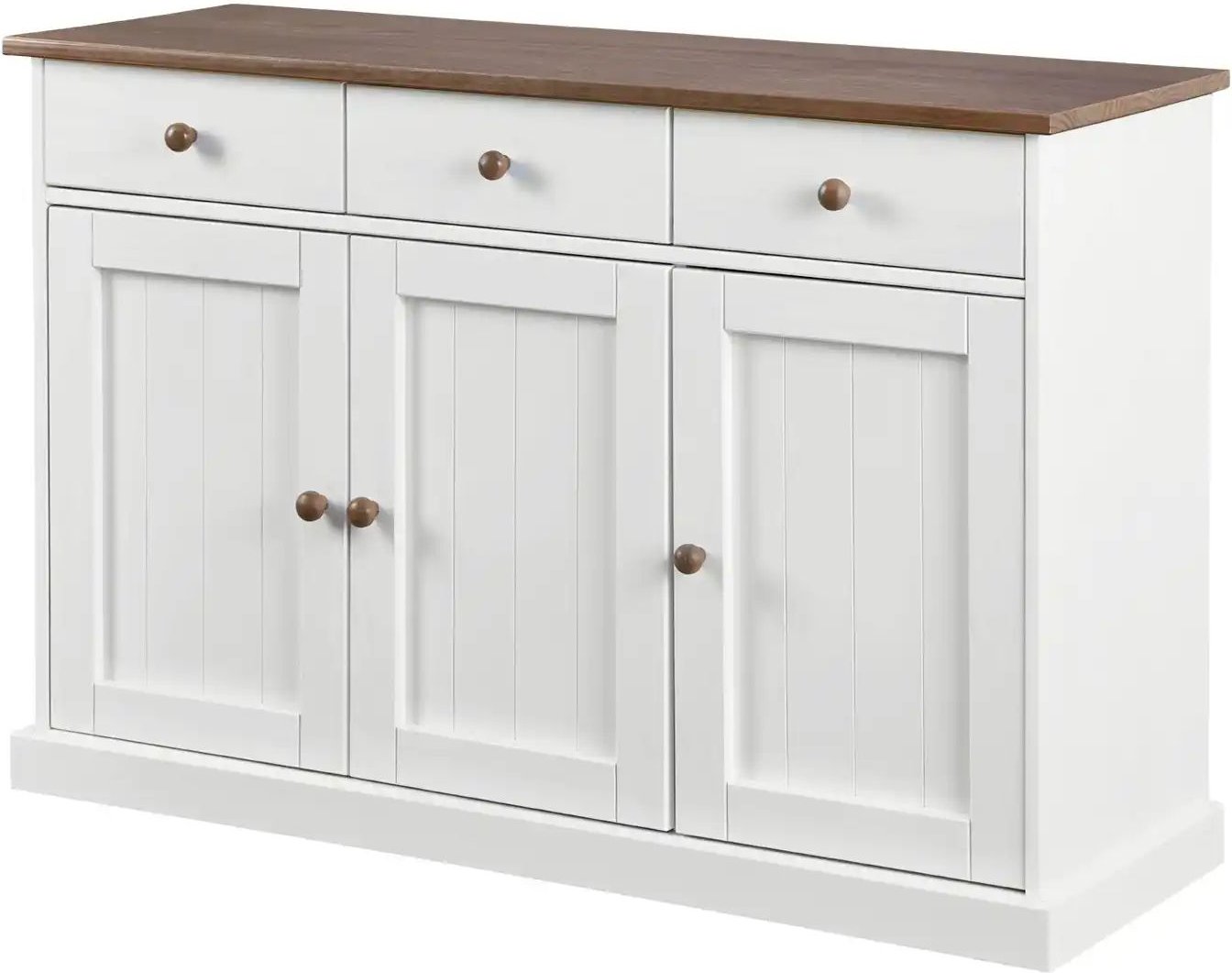 Sideboard Muslone ¦ weiß ¦ Maße (cm): B: 131 H: 86 T: 45.0 Kommoden & Sideboards > Sideboards - Höffner