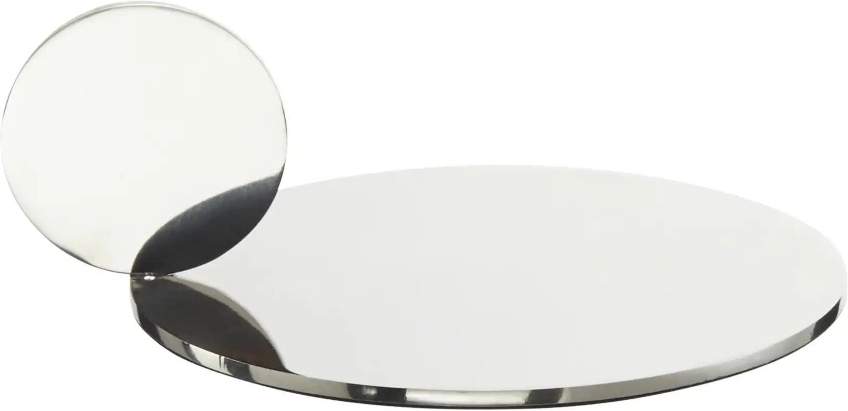 HOME STORY Kerzenteller ¦ silber ¦ Edelstahl ¦ Maße (cm): H: 5 Ø: 13 Accessoires > Kerzen & Kerzenständer > Kerzenstä...