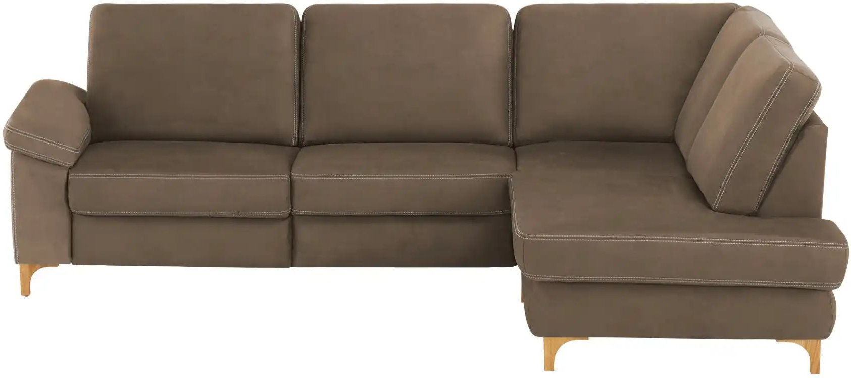Max Schelling Ecksofa Maximum Plus ¦ braun ¦ Maße (cm): B: 257 H: 89 T: 200.0 Polstermöbel > Sofas > Ecksofas - Höffner