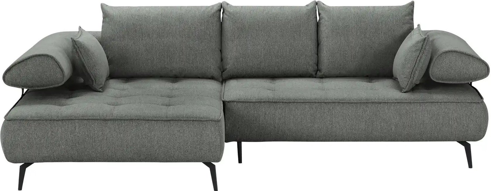 switch Ecksofa Seledo ¦ grau ¦ Maße (cm): B: 284 H: 88 T: 193.0 Polstermöbel > Sofas > Ecksofas - Höffner