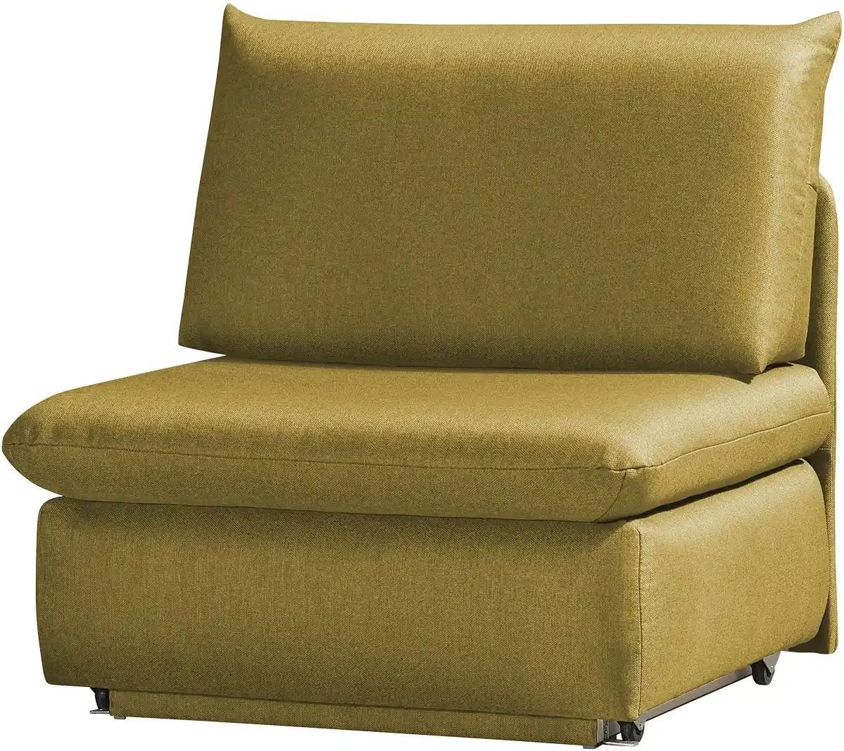 Schlafsesssel Etta ¦ gelb ¦ Maße (cm): B: 88 H: 88 T: 96.0 Polstermöbel > Sessel > Schlafsessel - Höffner