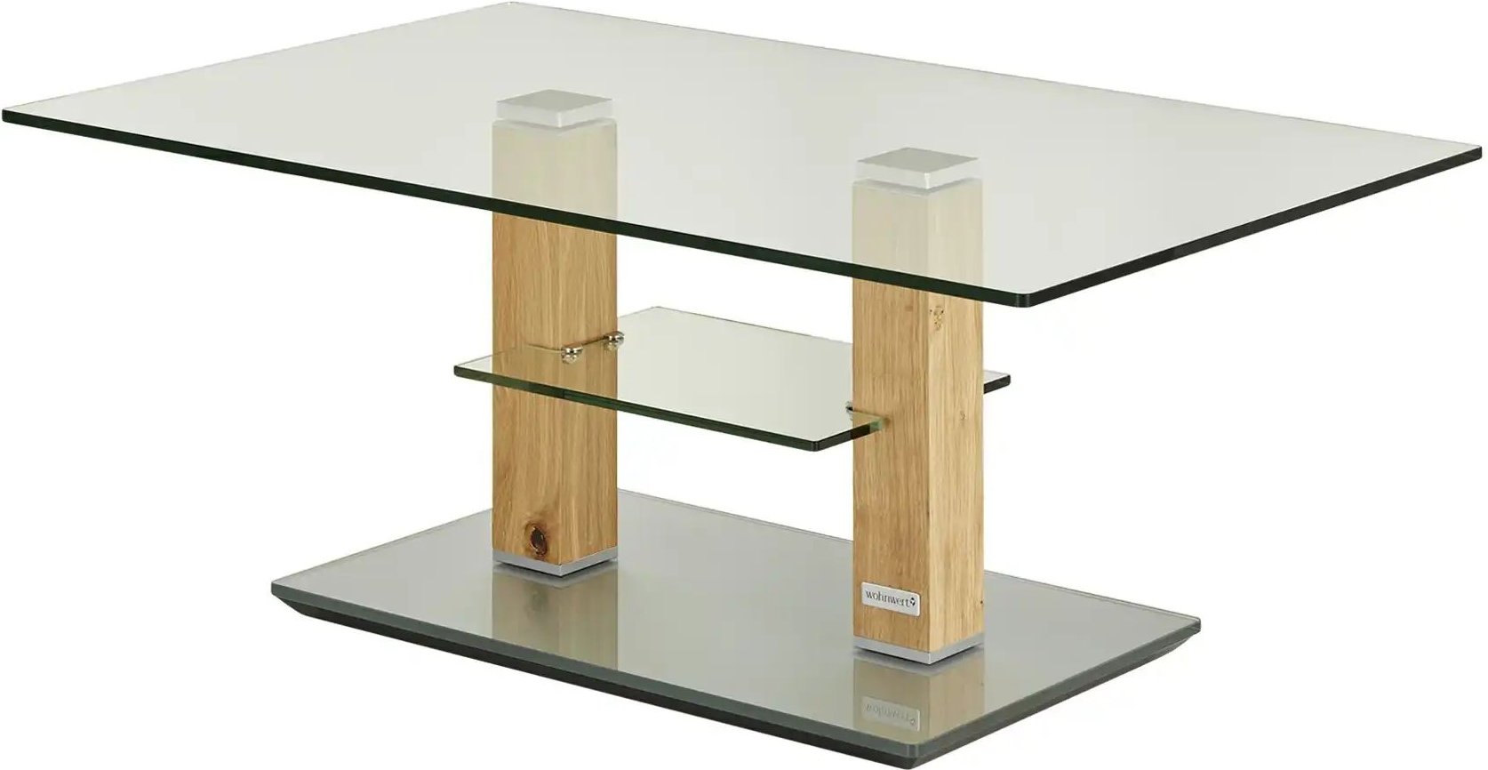 Thumbnail - Wohnwert Couchtisch Quatro Plus ¦ holzfarben ¦ Maße (cm): B: 70 H: 46 Tische > Couchtische > Couchtische höhenverstellb...