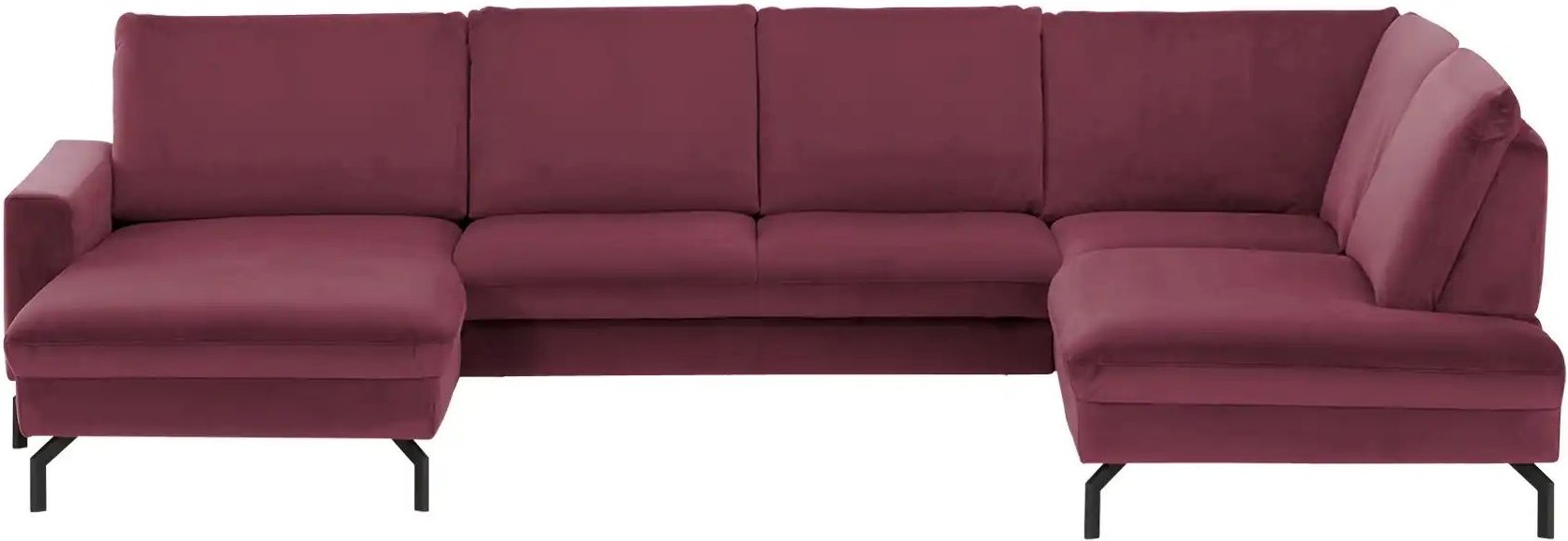 meinSofa Wohnlandschaft  Grace ¦ lila/violett ¦ Maße (cm): B: 332 H: 89 T: 220.0 Polstermöbel > Sofas > Wohnlandschaften...