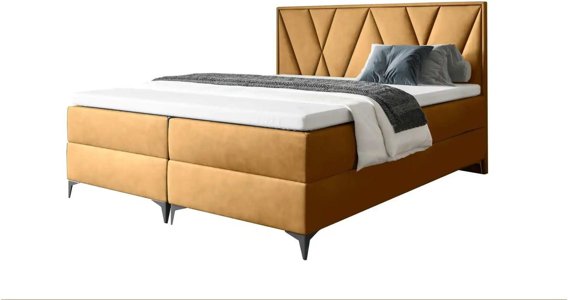 Boxbett mit Bettkasten Vella ¦ gelb ¦ Maße (cm): B: 140 H: 110 Betten > Komfortbetten - Höffner