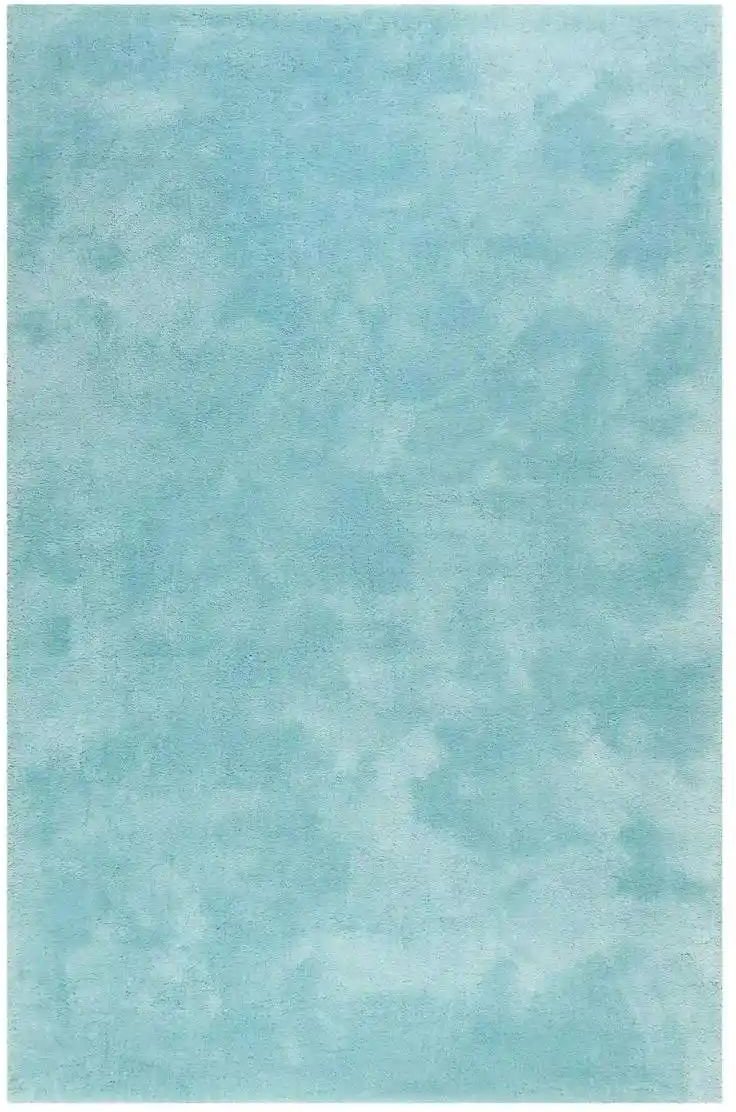 Esprit Hochflorteppich ¦ türkis/petrol ¦ Synthetische Fasern ¦ Maße (cm): B: 80 H: 2,5 Teppiche > Hochflorteppiche - H...