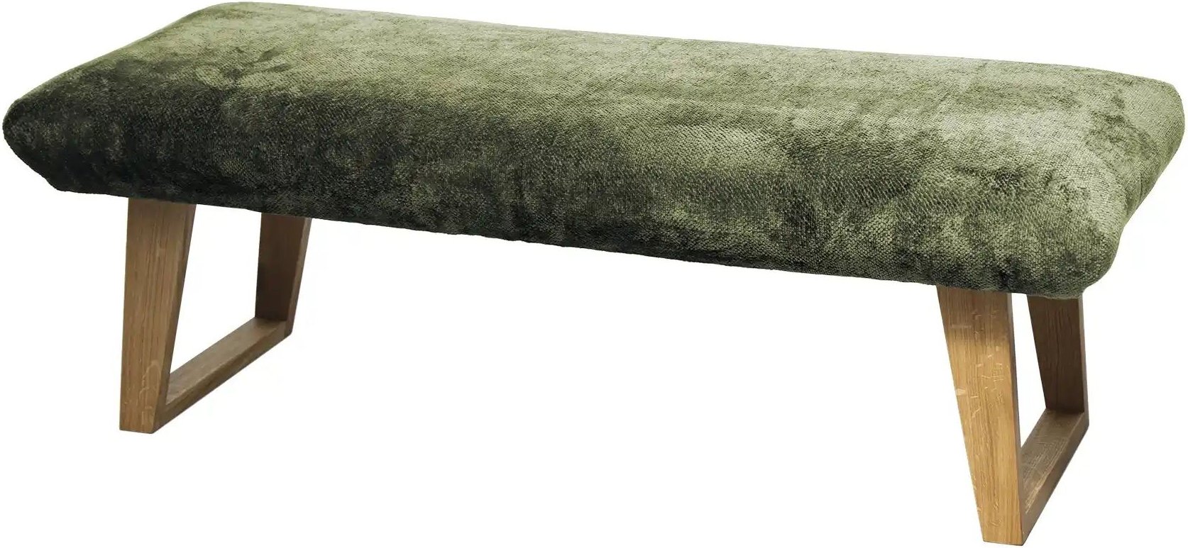 Woodford Polsterbank ohne Rücken Colette ¦ grün ¦ Maße (cm): B: 140 H: 50 T: 50.0 Bänke > Einzelbänke - Höffner