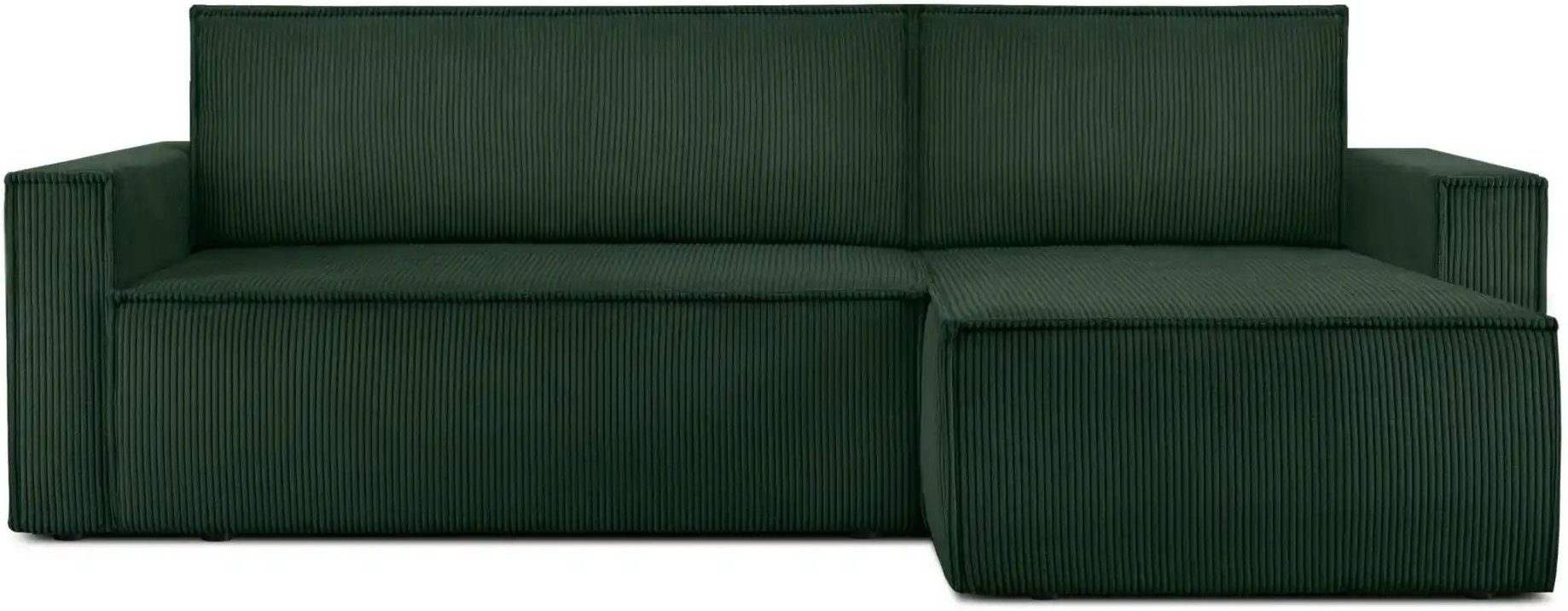KONSIMO Ecksofa Napi ¦ grün ¦ Maße (cm): B: 246 H: 89 Polstermöbel > Sofas > 3-Sitzer - Höffner