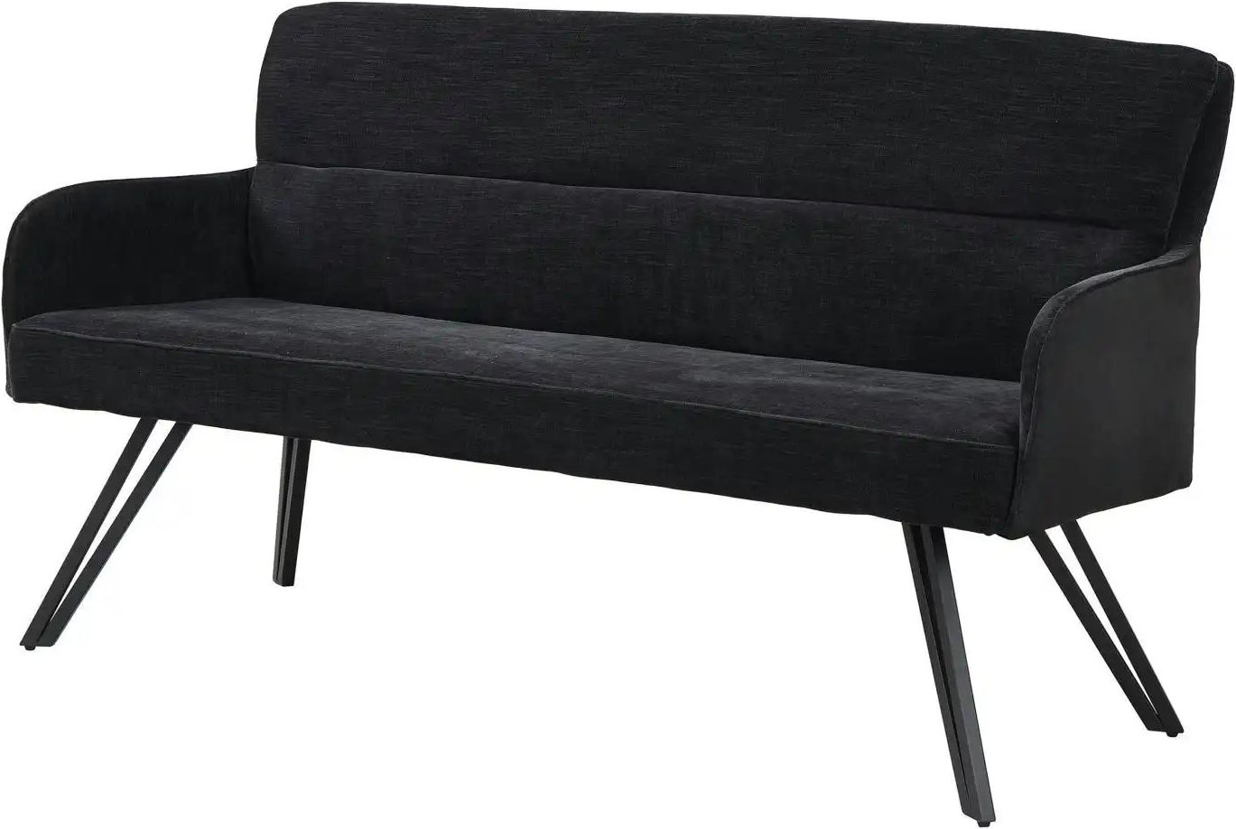 by Living Sitzbank ¦ schwarz ¦ Maße (cm): B: 160 H: 94 Bänke > Einzelbänke - Höffner