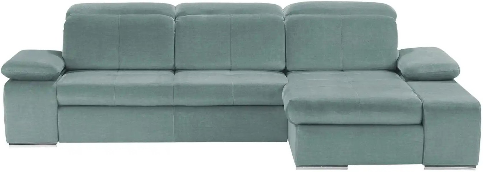 switch Ecksofa aus Mikrofaser Avilla ¦ türkis/petrol ¦ Maße (cm): B: 285 H: 86 T: 187.0 Polstermöbel > Sofas > Ecksofas ...