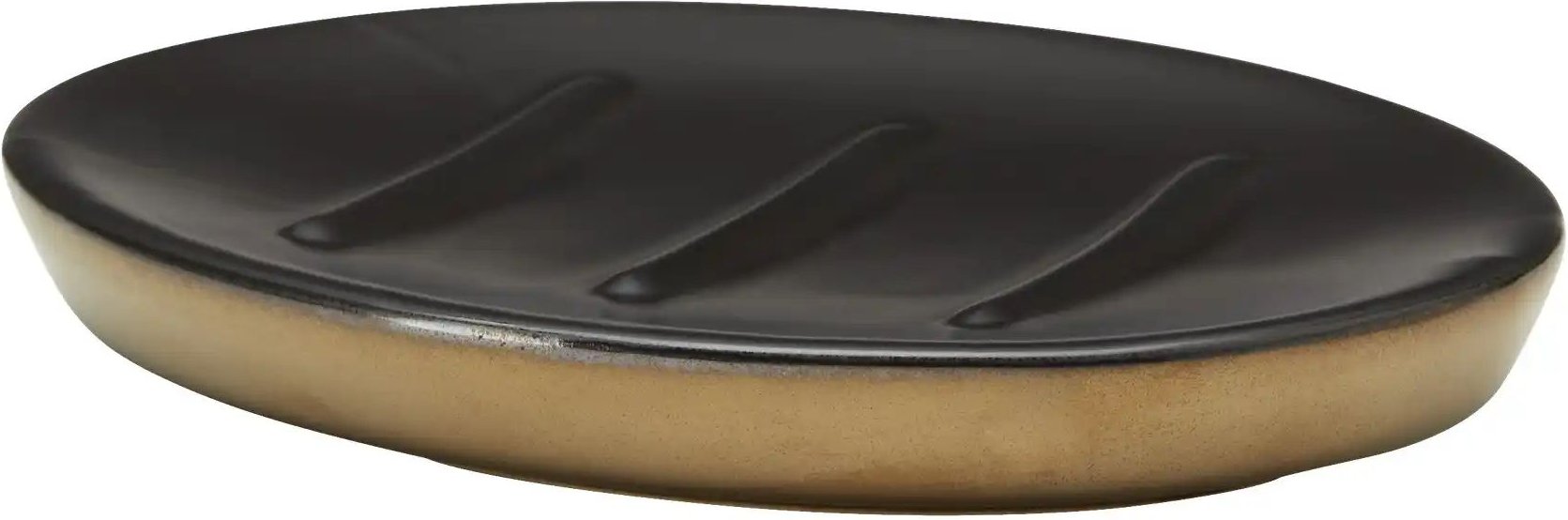 Seifenschale Brandol für Gray & Jones ¦ schwarz ¦ Keramik ¦ Maße (cm): B: 10 H: 1,5 Badzubehör - Höffner