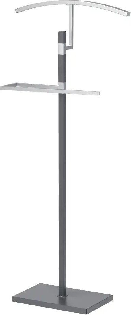 Anzugsständer Prüm ¦ grau ¦ Metall ¦ Maße (cm): B: 45 H: 111 T: 33.0 Garderoben & Kleiderstangen > Herrendiener - Höffn...