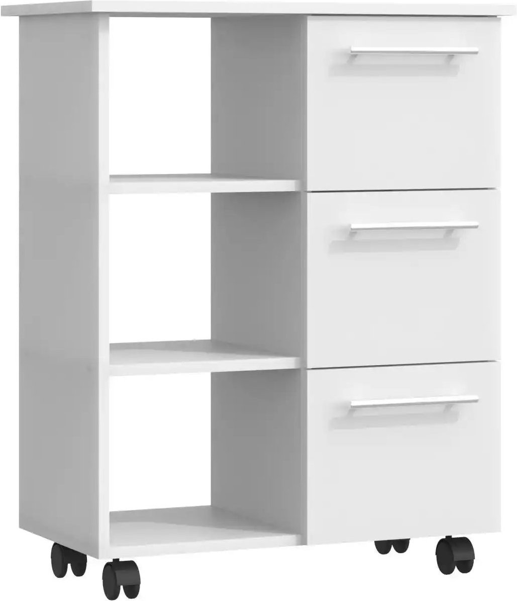 Servierwagen Esilo ¦ weiß ¦ Maße (cm): B: 68 H: 85 Tische > Servierwagen - Höffner