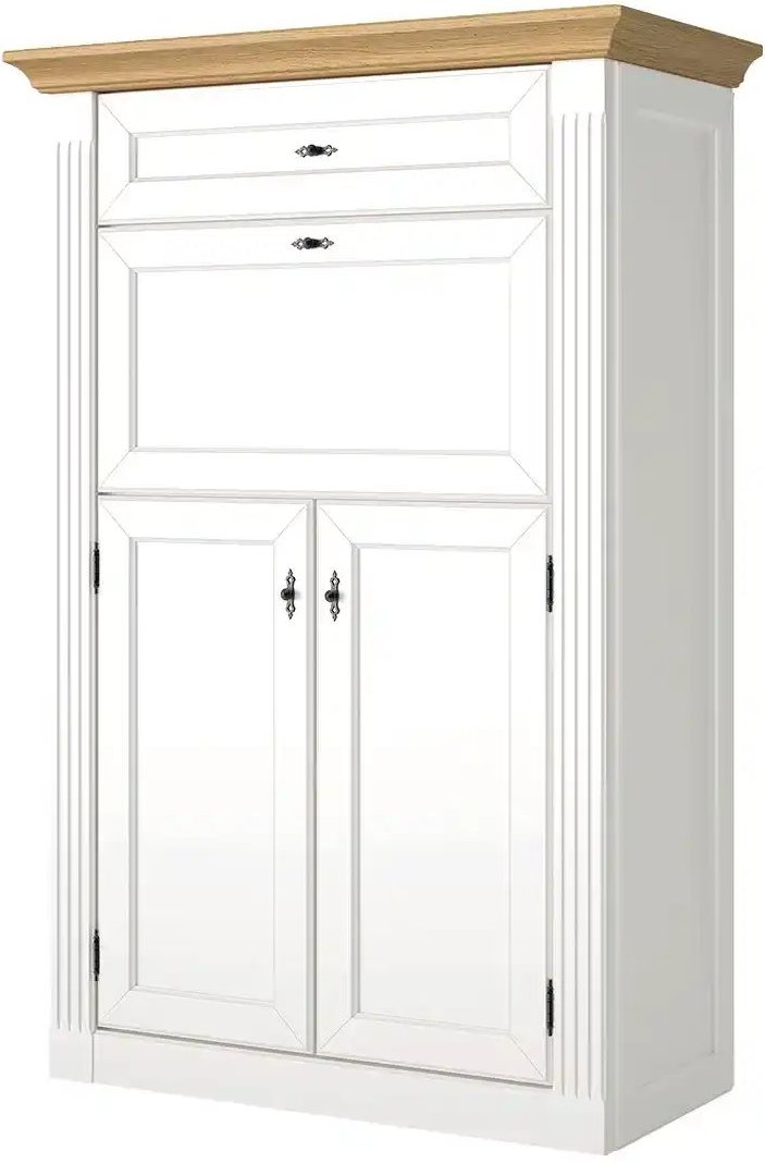 maison bleue Sekretär Petit Chalet ¦ holzfarben ¦ Maße (cm): B: 90 H: 137 T: 44.0 Kommoden & Sideboards > Sekretäre - H...