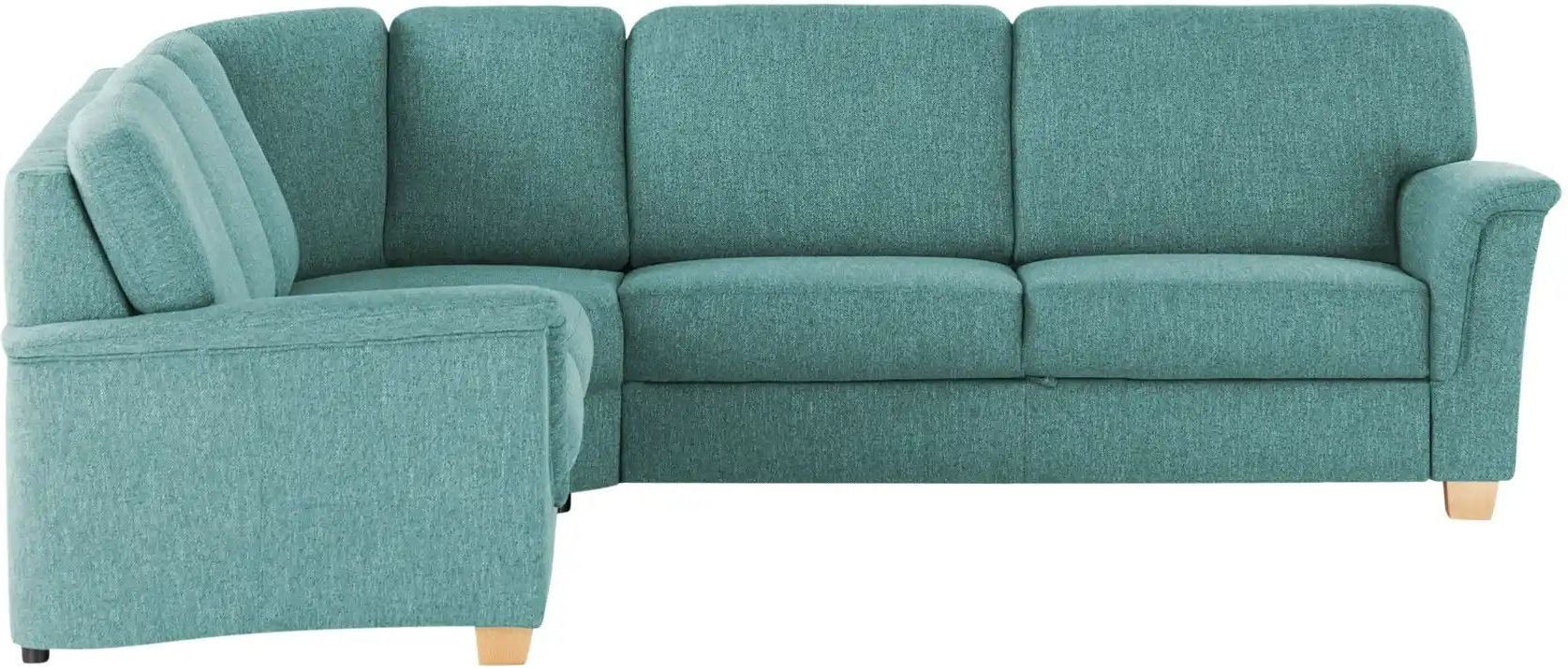 smart Ecksofa Valencia ¦ türkis/petrol ¦ Maße (cm): B: 242 H: 90 T: 272.0 Polstermöbel > Sofas > Ecksofas - Höffner