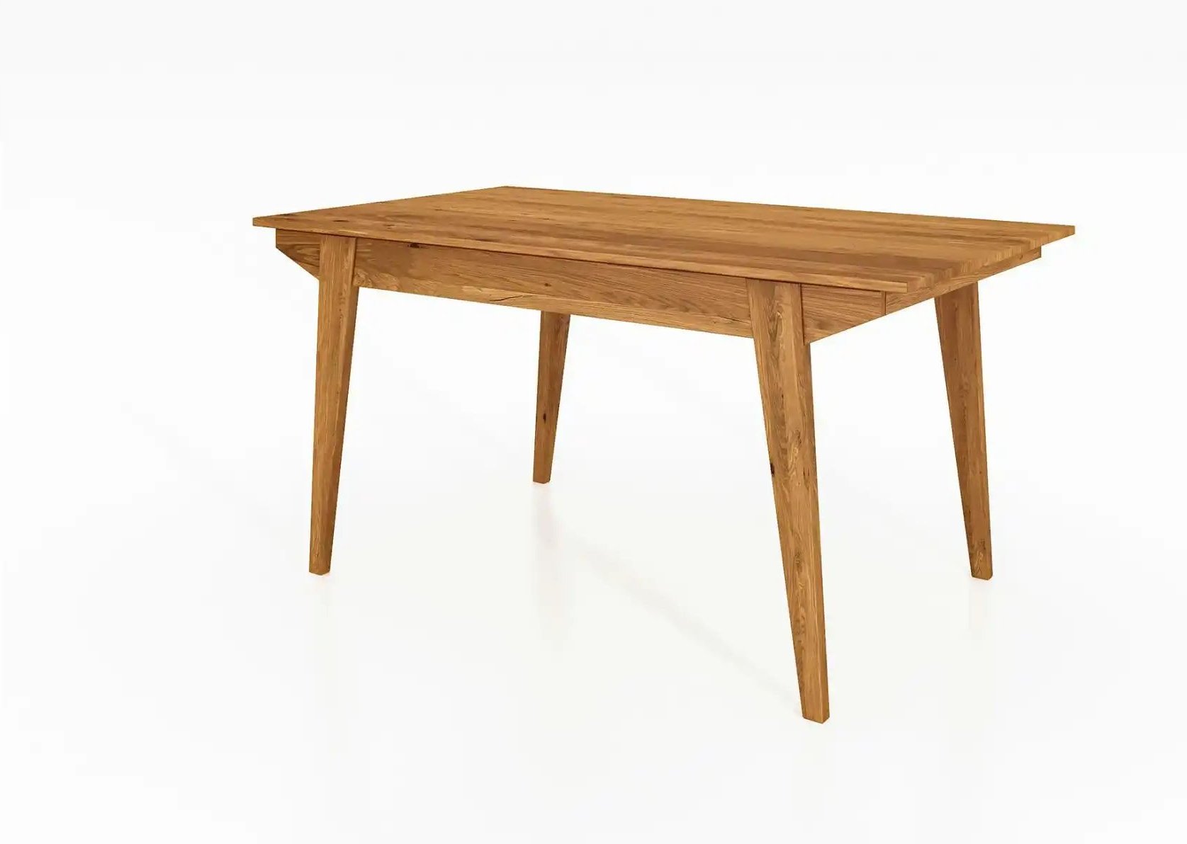 Esstisch ausziehbar Hugo ¦ holzfarben ¦ Maße (cm): B: 160 H: 77 Tische > Esstische > Esstische massiv - Höffner