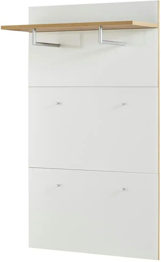 uno Garderobenpaneel Bent ¦ weiß ¦ Spanplatte ¦ Maße (cm): B: 89 H: 144 T: 30.0 Garderoben & Kleiderstangen > Wandgarde...