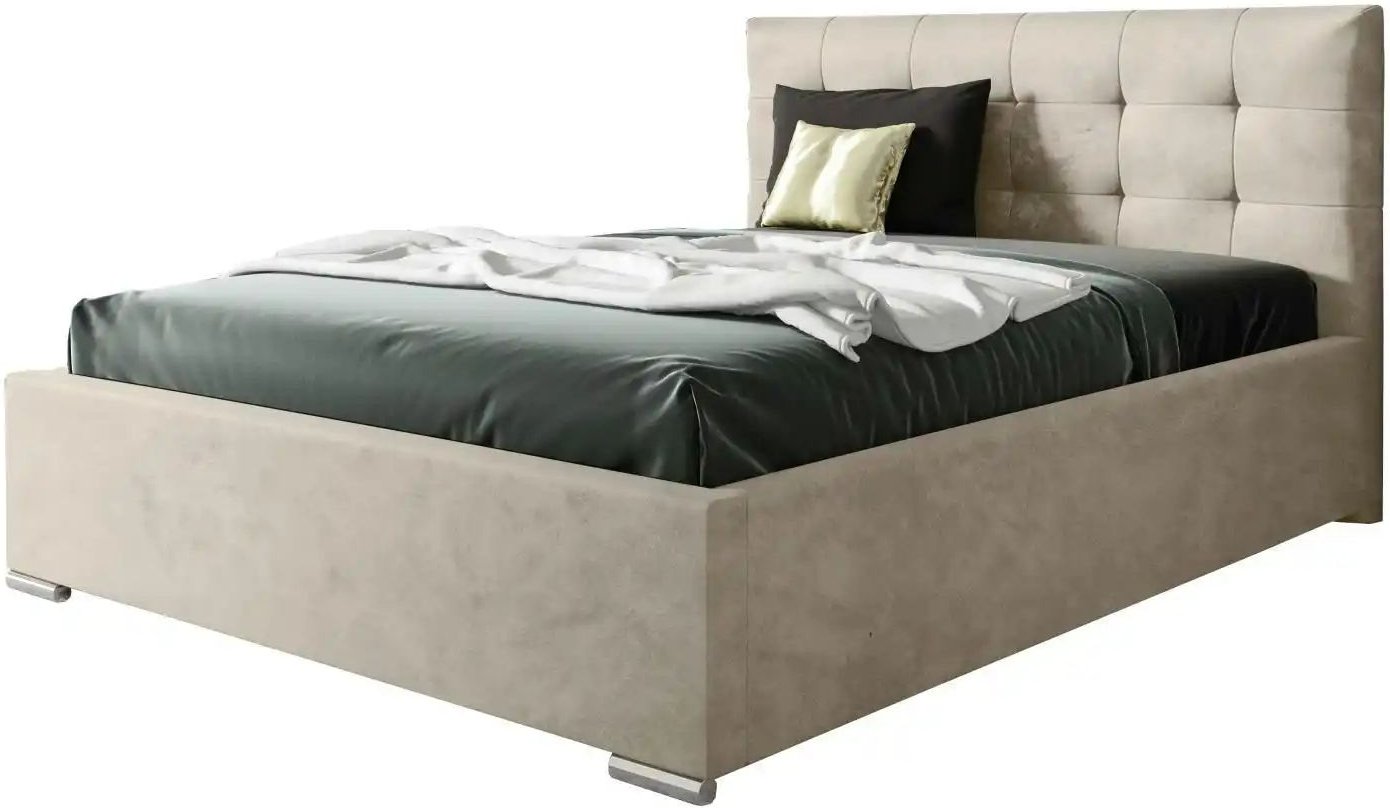 Polsterbett mit Bettkasten Play ¦ beige ¦ Maße (cm): B: 200 H: 110 Betten > Komfortbetten - Höffner