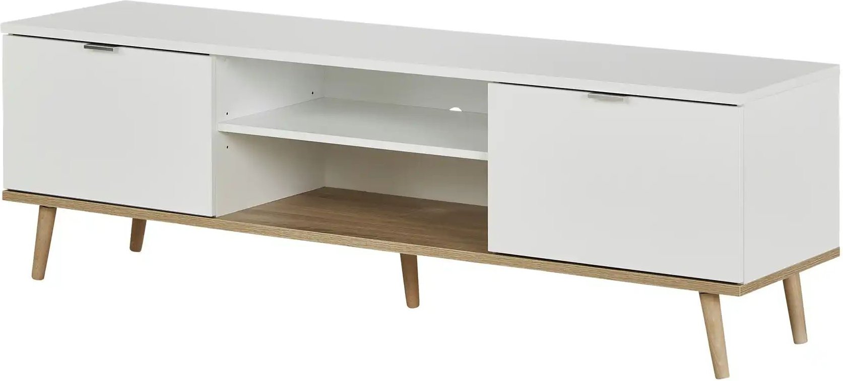 TV-Lowboard Gallese ¦ weiß ¦ Maße (cm): B: 160 H: 50 T: 40.0 Kommoden & Sideboards > Lowboards - Höffner