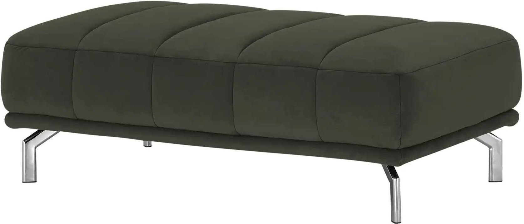 Lounge Collection XXL-Hocker Sarina ¦ grün ¦ Maße (cm): B: 127 H: 43 T: 77.0 Polstermöbel > Hocker - Höffner