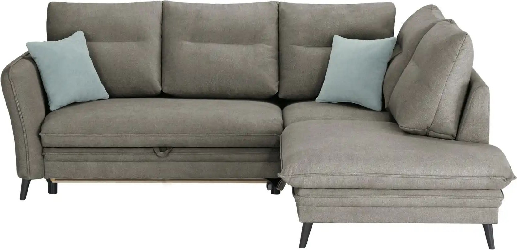 Ecksofa Wilma ¦ grau ¦ Maße (cm): B: 245 H: 95 T: 203.0 Polstermöbel > Sofas > Ecksofas - Höffner