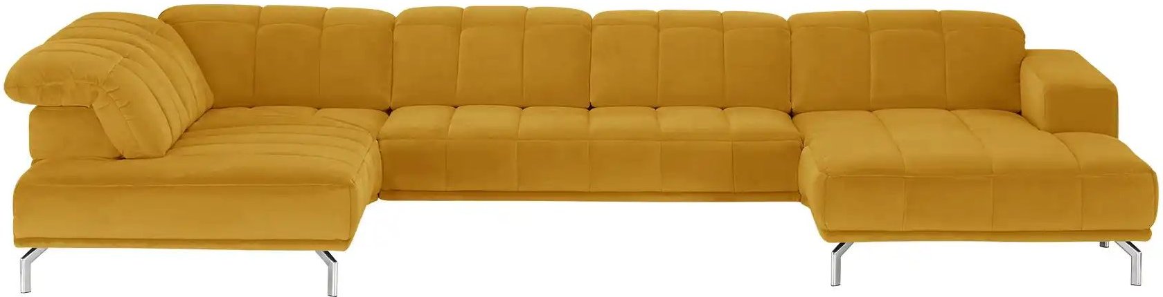 Lounge Collection Wohnlandschaft  Sarina ¦ gelb ¦ Maße (cm): H: 75 Polstermöbel > Sofas > Wohnlandschaften - Höffner
