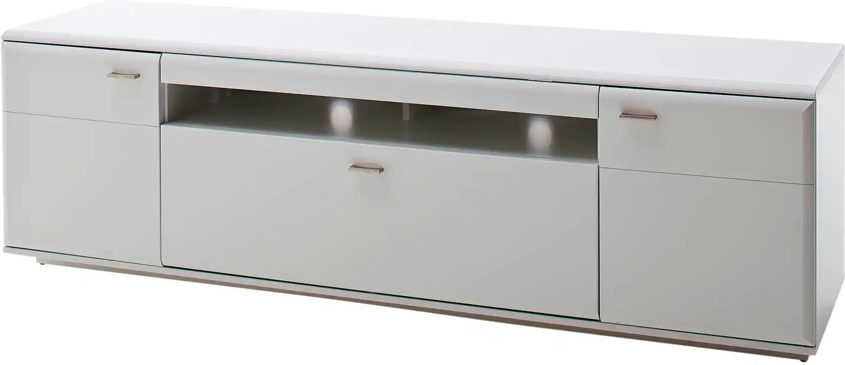 uno TV-Lowboard Ramon ¦ weiß ¦ Maße (cm): B: 195 H: 60 T: 51.0 Kommoden & Sideboards > Lowboards - Höffner