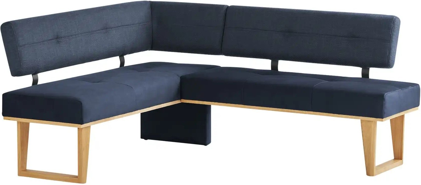 Woodford Eckbank massiv Scala ¦ blau ¦ Maße (cm): H: 85 Bänke > Eckbänke - Höffner