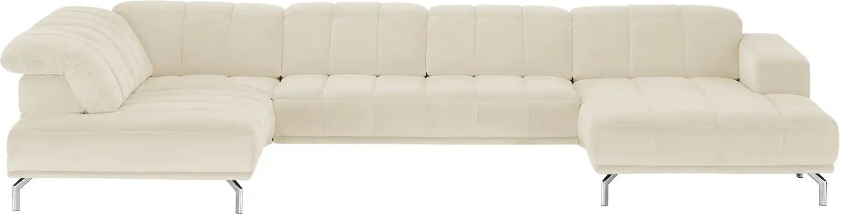 Lounge Collection Wohnlandschaft Sarina ¦ creme ¦ Maße (cm): B: 383 H: 75 T: 212.0 Polstermöbel > Sofas > Wohnlandschaf...