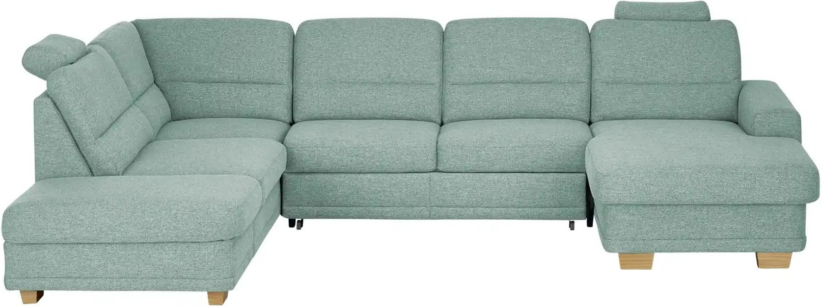 meinSofa Wohnlandschaft Marc ¦ türkis/petrol ¦ Maße (cm): B: 311 H: 85 T: 234.0 Polstermöbel > Sofas > Schlafsofas - Hö...