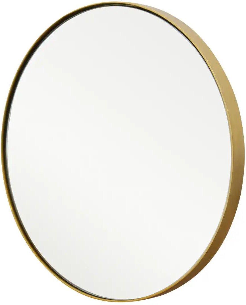 Roomers Spiegel Pannone ¦ gold ¦ Metall ¦ Maße (cm): T: 1.9 Ø: 30 Garderoben & Kleiderstangen > Garderoben Spiegel - H...