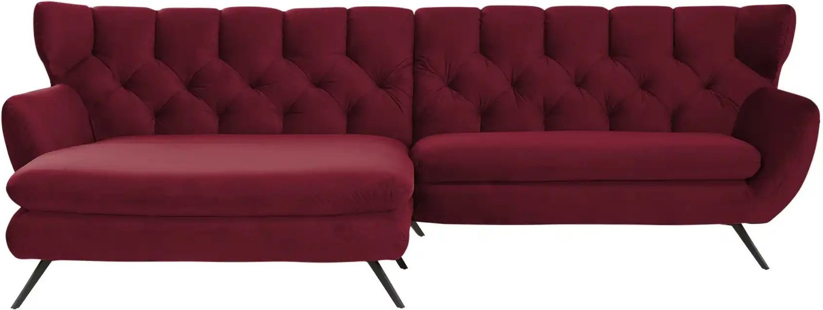 Jette Home Ecksofa Caldara ¦ rot ¦ Maße (cm): B: 300 H: 94 T: 175.0 Polstermöbel > Sofas > Ecksofas - Höffner
