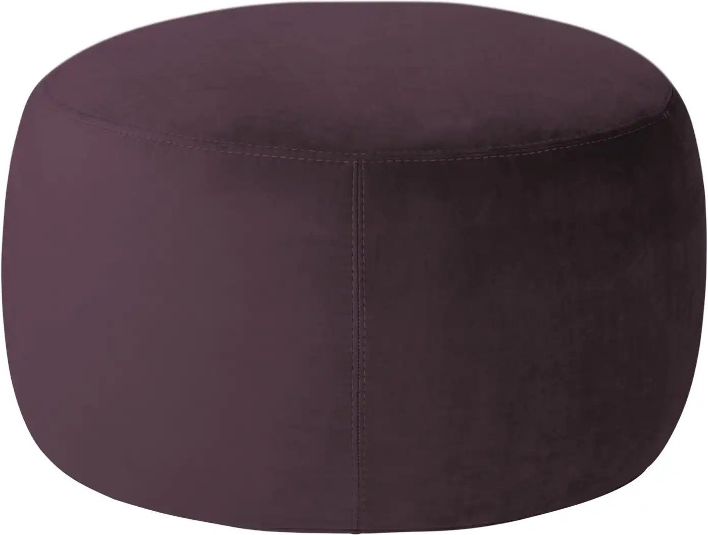 Samt Hocker Amadi ¦ lila/violett ¦ Maße (cm): B: 60 H: 40 Polstermöbel > Hocker - Höffner