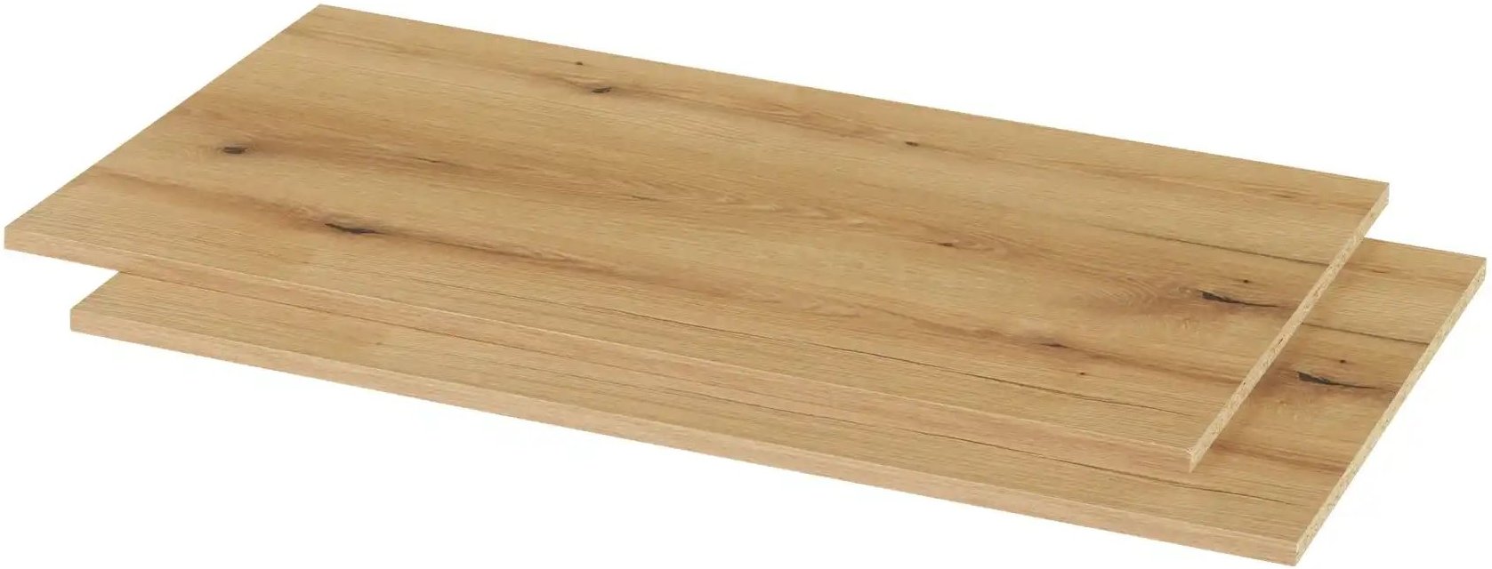 smart Einlegeböden 2er-Set Oslo ¦ holzfarben ¦ Maße (cm): B: 96 H: 1,8 T: 55.0 Sonstiges Zubehör - Höffner