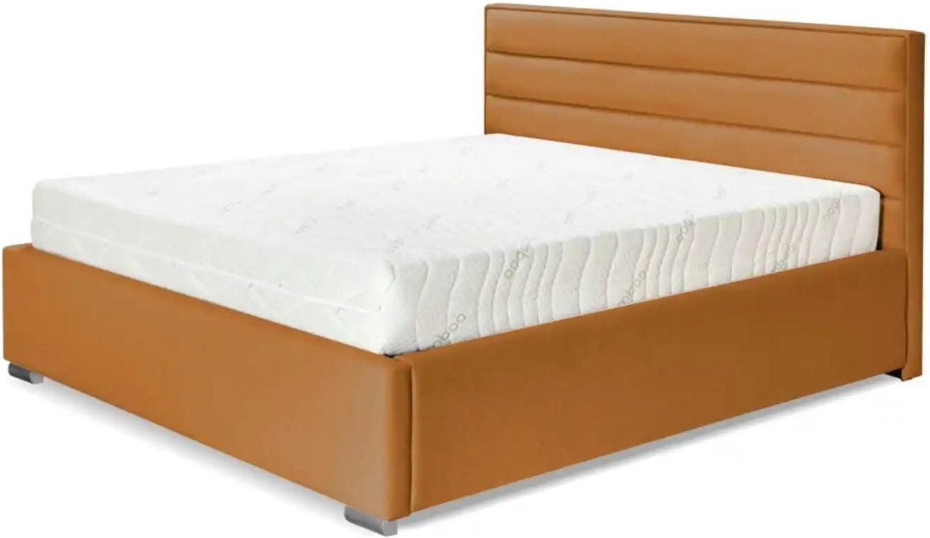 Polsterbett mit Bettkasten Cezar ¦ gelb ¦ Maße (cm): B: 200 H: 110 Betten > Polsterbetten - Höffner