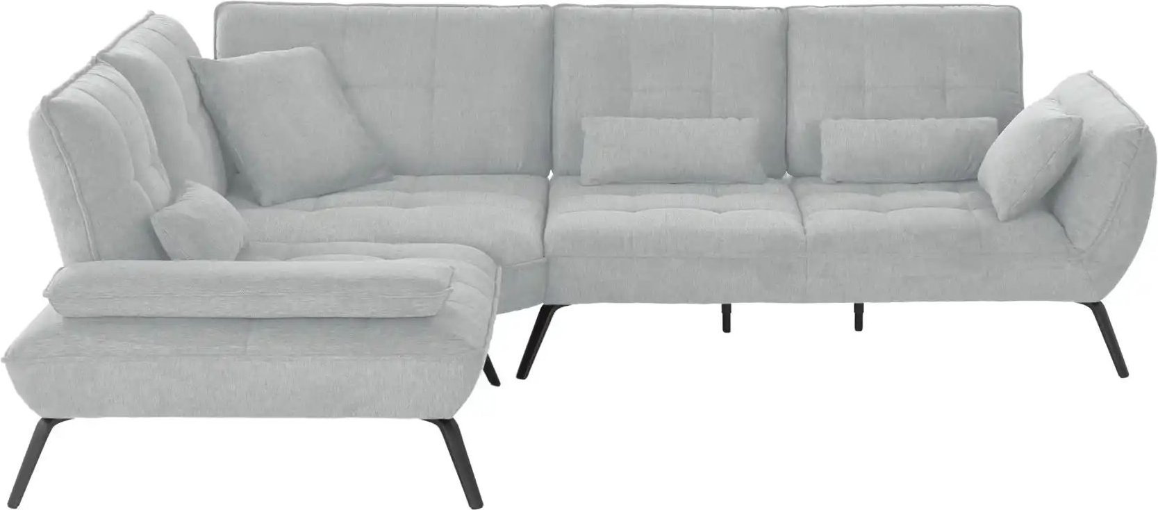 vito Ecksofa Ticona ¦ grau ¦ Maße (cm): B: 326 H: 93 T: 266.0 Polstermöbel > Sofas > Ecksofas - Höffner