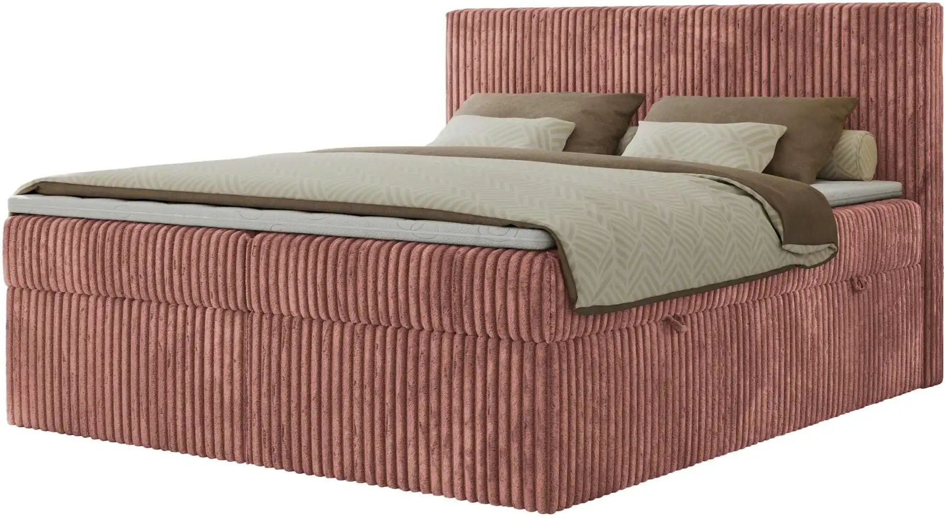 Thumbnail - Boxbett mit Bettkasten Tiliano ¦ rosa/pink ¦ Maße (cm): B: 164 H: 119 Betten > Komfortbetten - Höffner