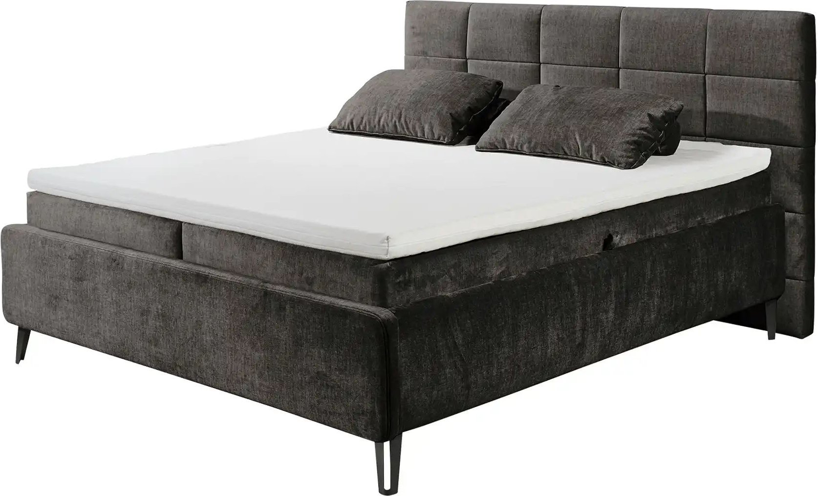 Boxbett Toddington ¦ braun ¦ Maße (cm): B: 200 H: 122 T: 221.0 Betten > Polsterbetten - Höffner