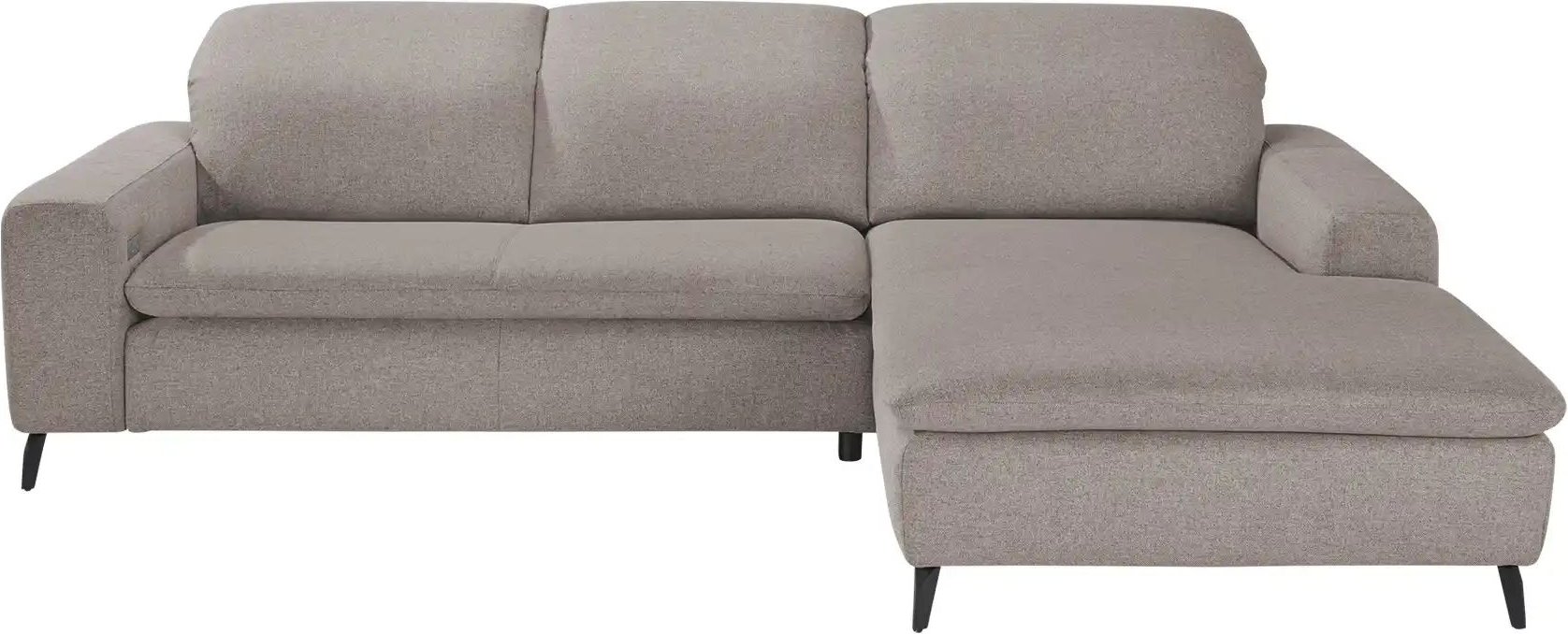 Jette Home Ecksofa aus Flachgewebe Jette Sense ¦ braun Polstermöbel > Sofas > Ecksofas - Höffner
