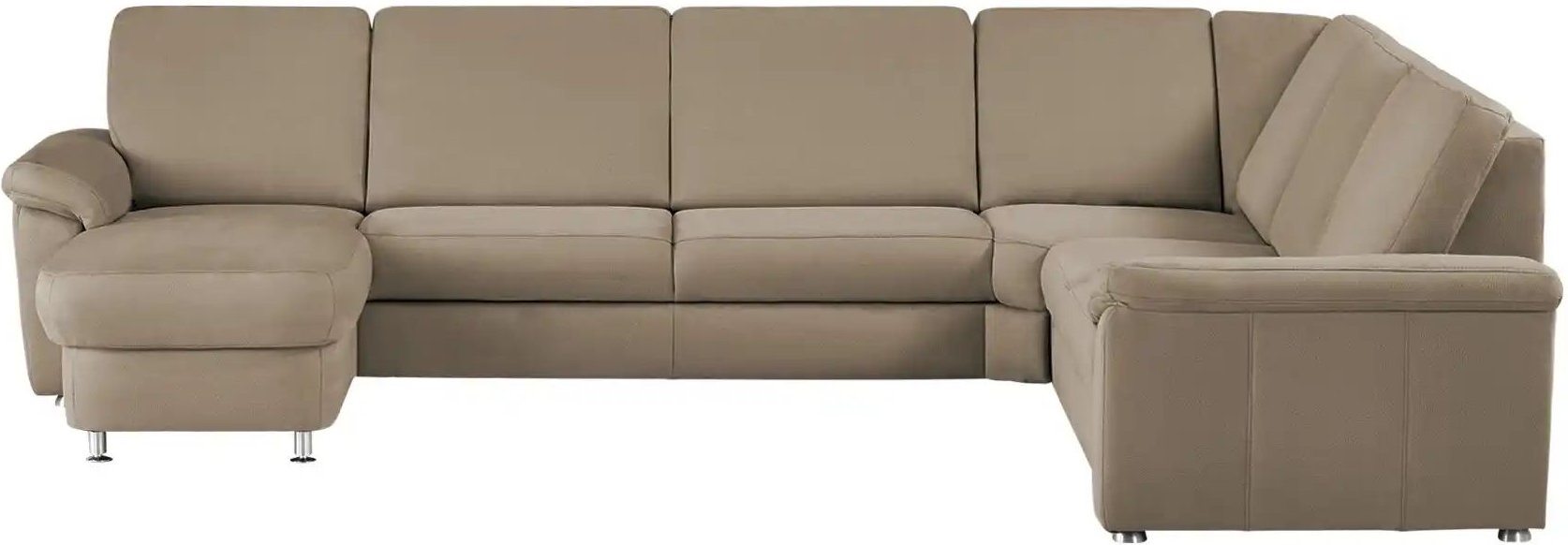 meinSofa Wohnlandschaft Mikrofaser Rita ¦ beige ¦ Maße (cm): B: 330 H: 91 T: 240.0 Polstermöbel > Sofas > Wohnlandschaft...