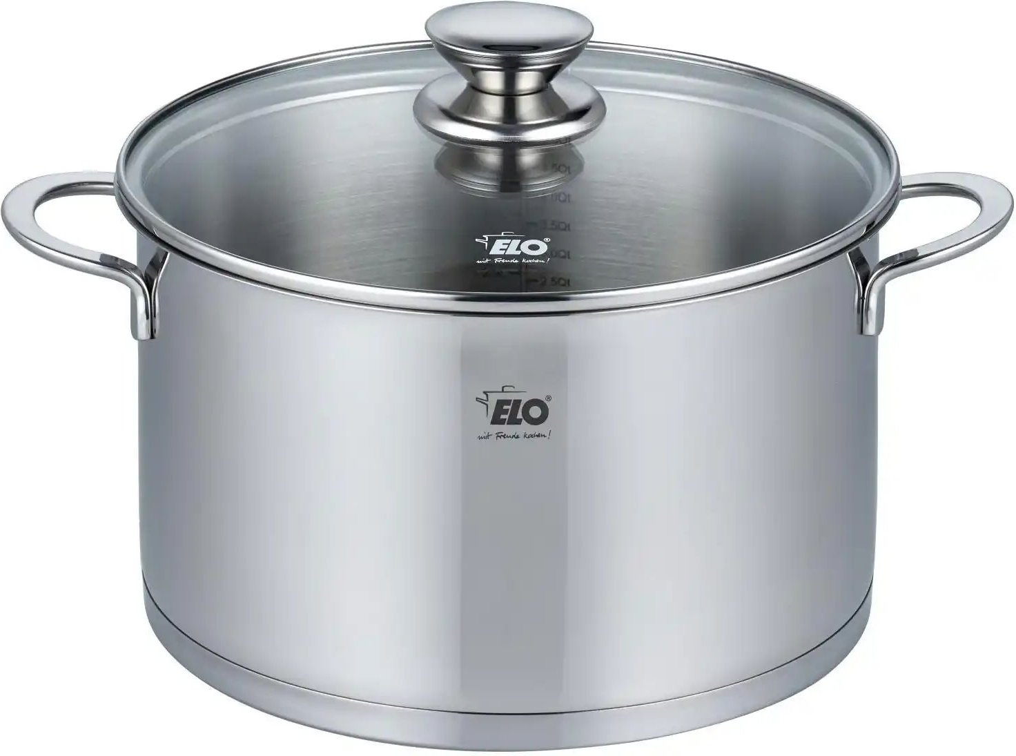 ELO Fleischtopf 24x13 5cm GALANT ¦ silber ¦ Edelstahl ¦ Maße (cm): B: 32,5 H: 8,2 Töpfe & Pfannen & Zubehör > Töpfe - ...