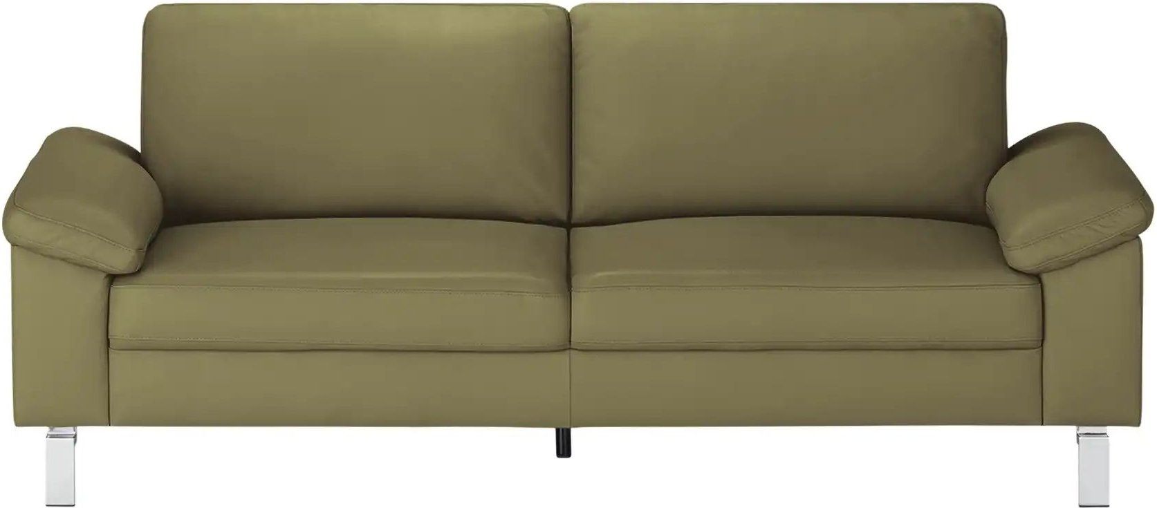 Max Schelling Ledersofa aus Echtleder Maximum ¦ grün ¦ Maße (cm): B: 184 H: 86 T: 97.0 Polstermöbel > Sofas > 2-Sitzer -...